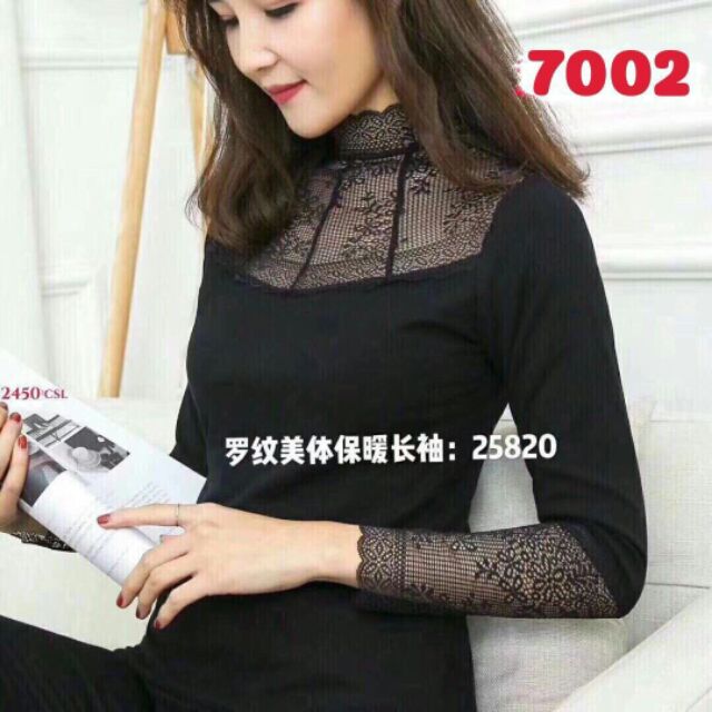 Mẫu áo ren ở cổ cao và có ren ở tay quá đẹp luôn chất liệu vải mềm mịn thấm hút tốt tạo cảm giác thoải mái và dễ chịu ạ