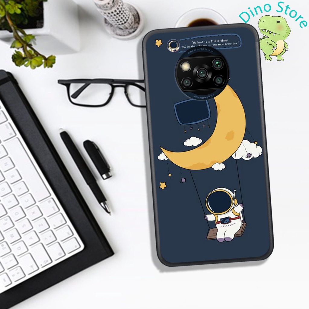 Ốp Lưng XIAOMI POCCO X3/POCCO X3 PRO , In hình Astronuats Chibi cực đẹp.