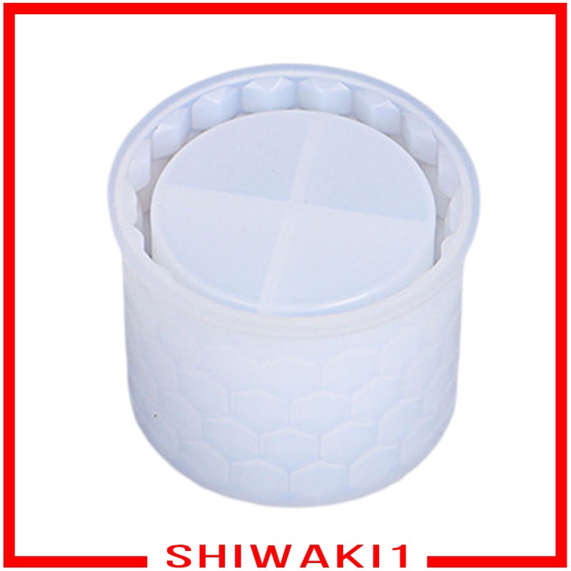 Khuôn Silicone Làm Chậu Hoa Nhựa Resin Mini