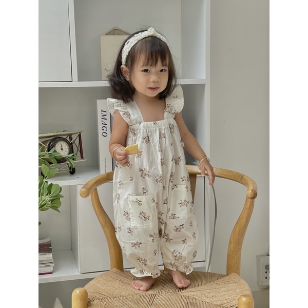 Romper cánh tiên hoa nhí Nanci room