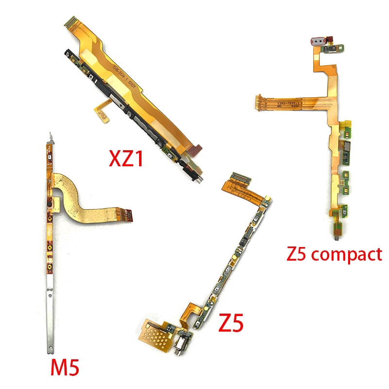 Cáp Nút Bấm Điều Khiển Âm Lượng Cho Sony Xperia XA XA1 Plus XA2 Ultra XZ1 Z5 Compact M5