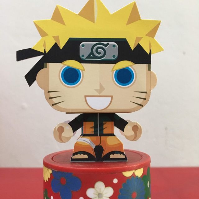 Mô hình Chibi Naruto Papercraft