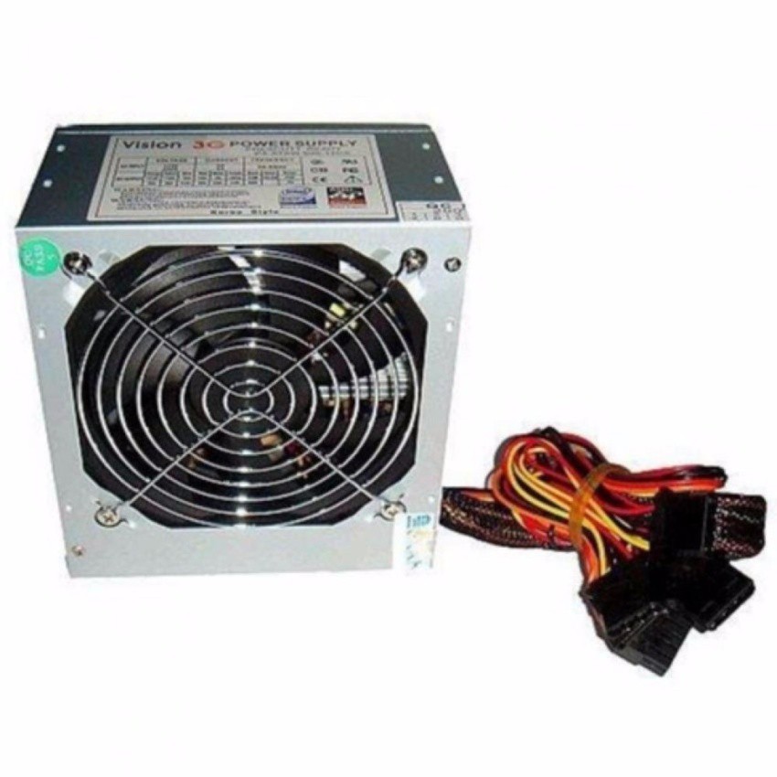 Nguồn dành cho máy tính bàn Vision 650W-Fan 12cm (bạc)