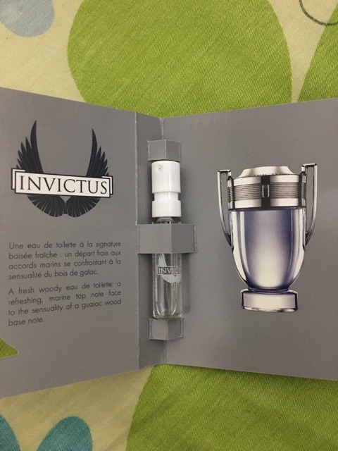 Nước hoa  Nam Invictus for men của Paco Rabanne vial | BigBuy360 - bigbuy360.vn