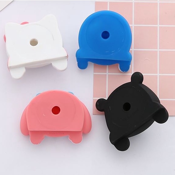 Miếng dán trang trí công tắc XIAODUOJIAJU 3d365 hình mèo kitty dễ thương