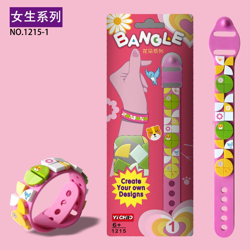 Vòng Tay Silicon Họa Tiết Hoạt Hình Sáng Tạo Cho Bé Trẻ Em
