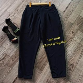 ✓ [Kèm hình thật]Quần baggy bigsize (60_95kg)