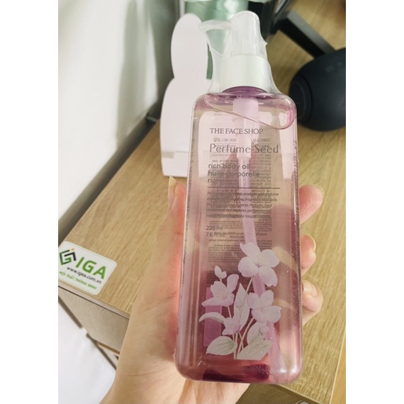 [Về Mẫu Mơi ]Dầu Dưỡng Thể Cung Cấp Ẩm Hươnh Nươc Hoa PERFUME SEED RICH BODY OIL | BigBuy360 - bigbuy360.vn