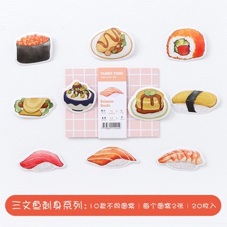 Set Sticker foody 20 chiếc siêu đẹp