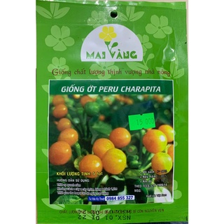 Hạt giống Ớt peru Charapita 5 hạt