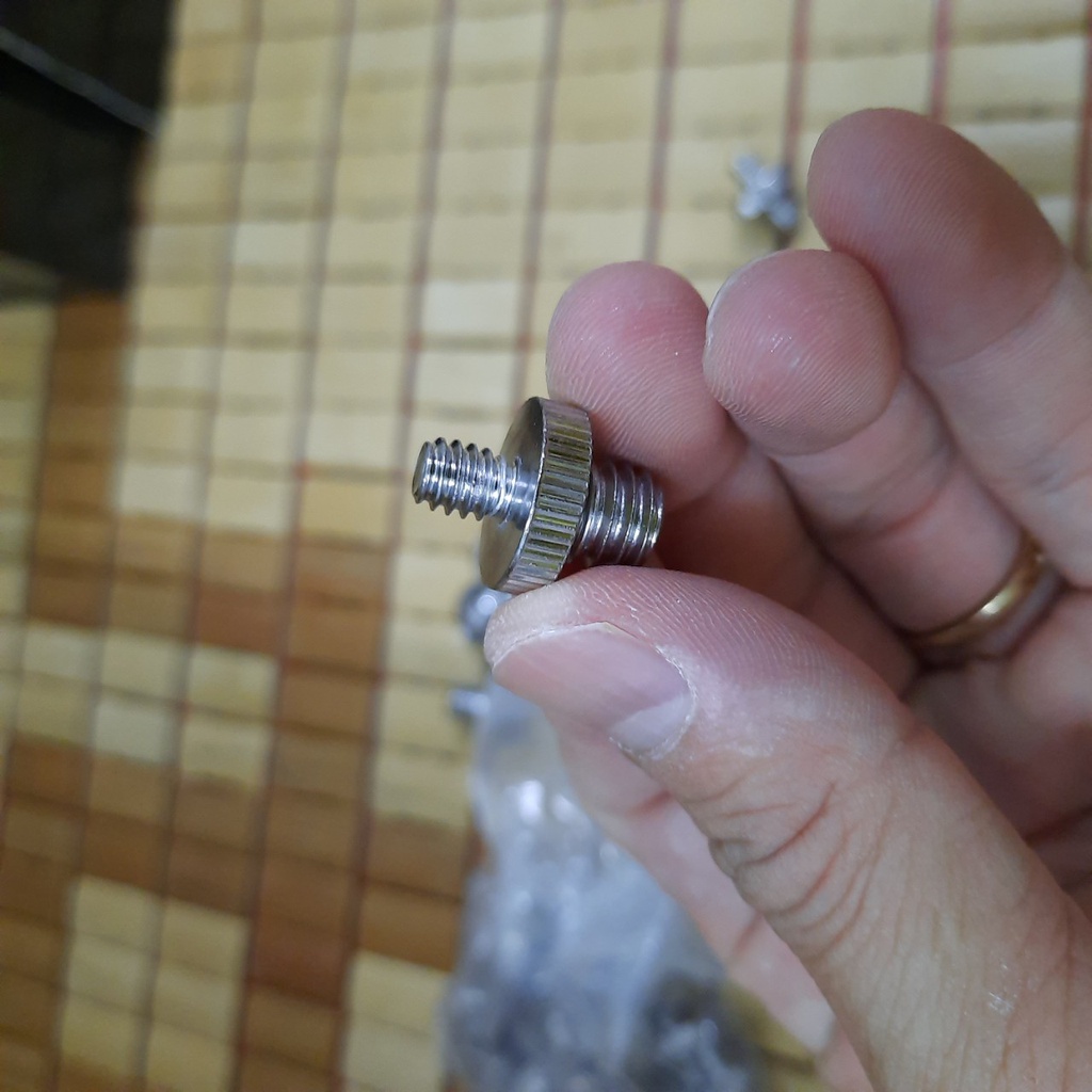 Ốc chuyển đổi 1/4inch sang 3/8inch cho chân máy ảnh bằng kim loại phụ kiện máy ảnh