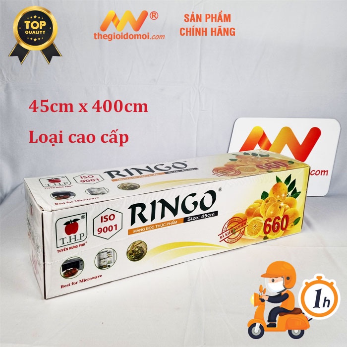 Màng bọc thực phẩm Ringo Loại Lớn dùng cho nhà hàng quán ăn