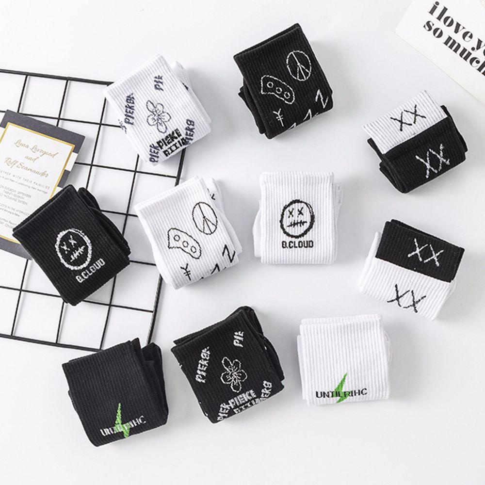 Vớ Cotton Mềm Mại Thoáng Khí In Họa Tiết Hoạt Hình Cho Nam Và Nữ