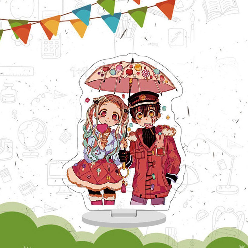 Mô Hình Nhân Vật Anime Hai Mặt Bằng Acrylic Trong Suốt