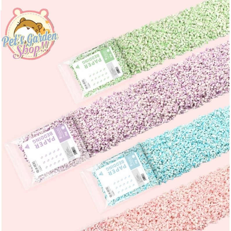 Giấy nén viên Bucatstate (gói nhỏ 200gr) - Lót chuồng cho hamster