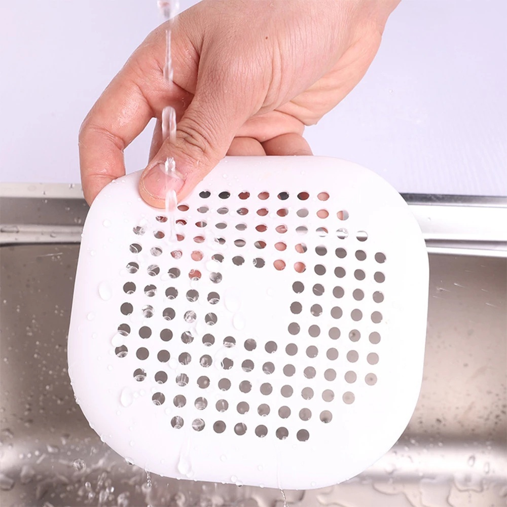 Miếng silicon chặn tóc chống tắc nghẽn cho cống thoát nước nhà tắm