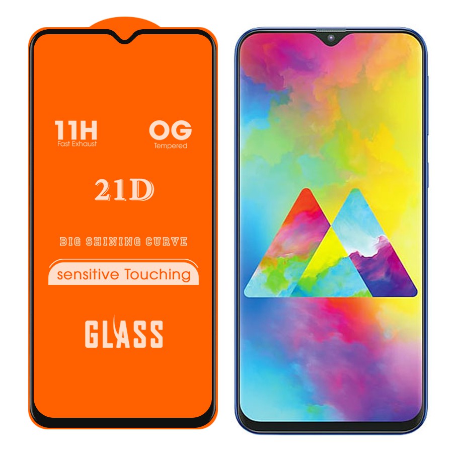 Kính Cường lực Samsung Galaxy M20 Full màn hình 21D Handtown SIÊU BỀN