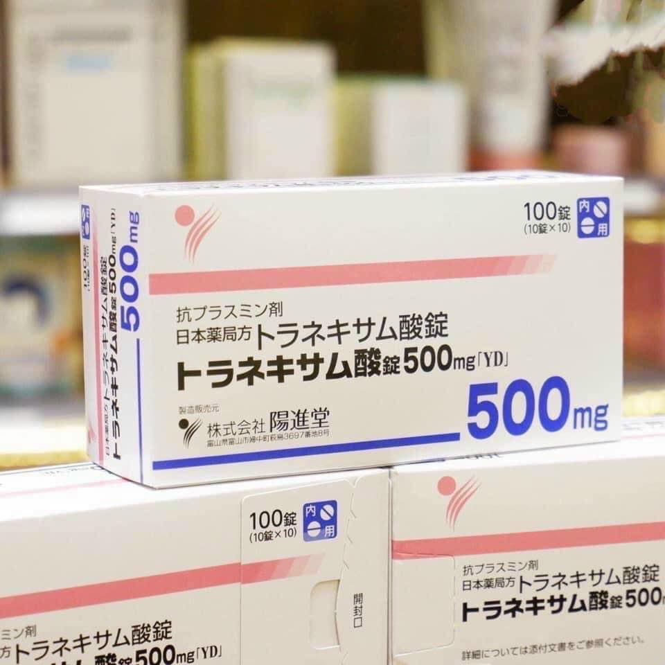 VIÊN UỐNG TRẮNG DA TRANSAMIN 500mg NHẬT BẢN - CHÍNH HÃNG