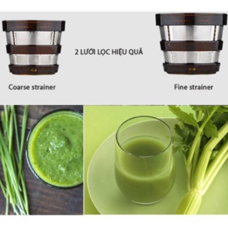 Máy Ép Hoa Quả Chậm HU-19SGM Loại Tốt Đa Năng Công nghệ LSTS mới giữ Vitamin trong trái cây - MUAGIHAY