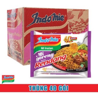Thùng 40 Gói Mì Vị Bò Cay Indo Mie 91gr