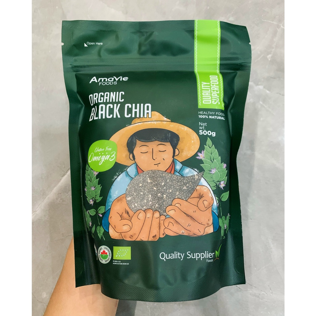 Hạt chia hữu cơ Amavie