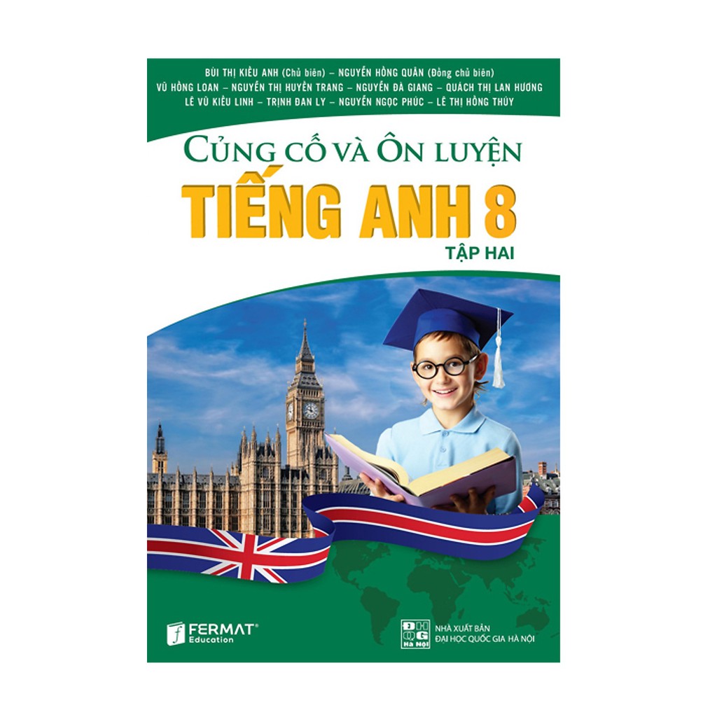 Sách - Củng cố và ôn luyện Tiếng anh 8 - tập 2