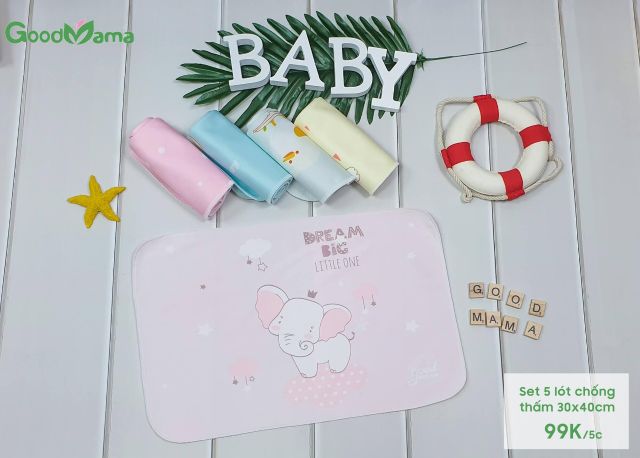 &quot;GIÁ TẬN XƯỞNG&quot;LÓT CHỐNG THẤM GOODMAMA ( 1 set 5 miếng )