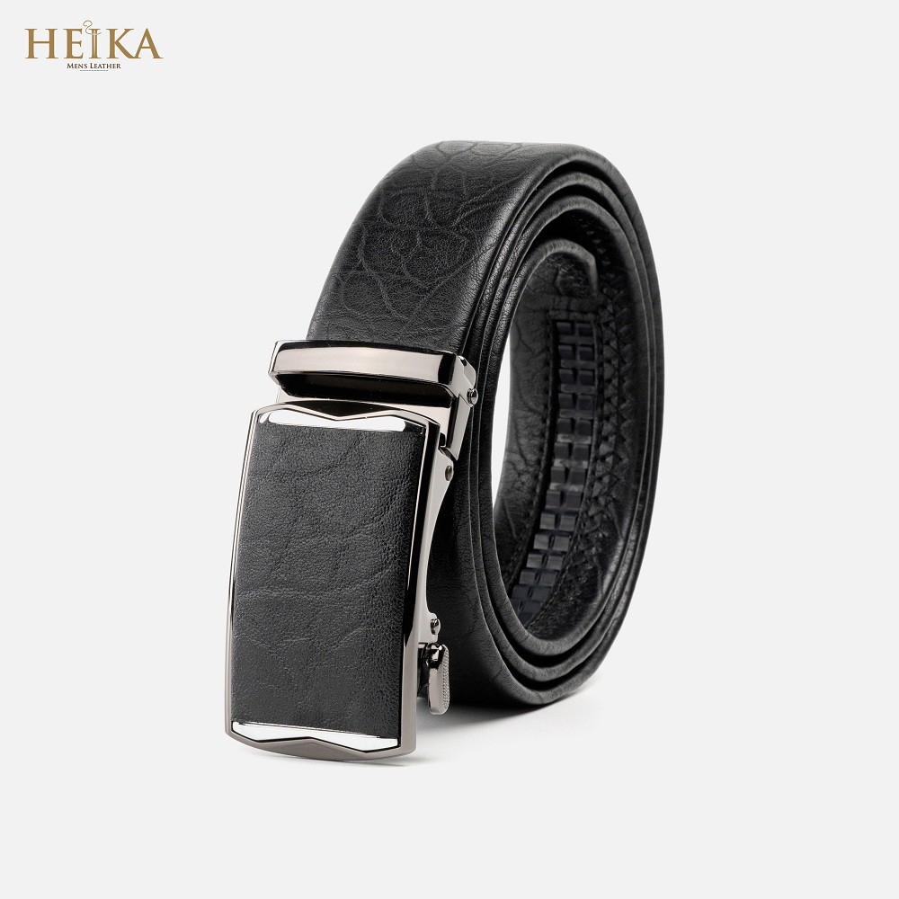 Thắt lưng nam cao cấp khóa tự động thương hiệu Heika