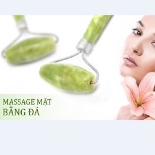 Lăn mặt đá cẩm thạch 2 đầu massage