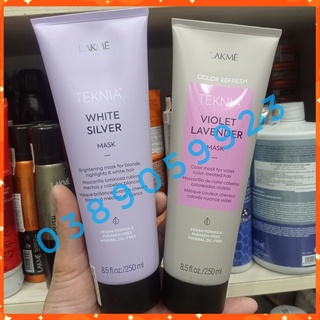 [Chính hãng]Kem hấp dưỡng màu cho tóc nhuộm Lakme Teknia Treatment Refresh 250ml