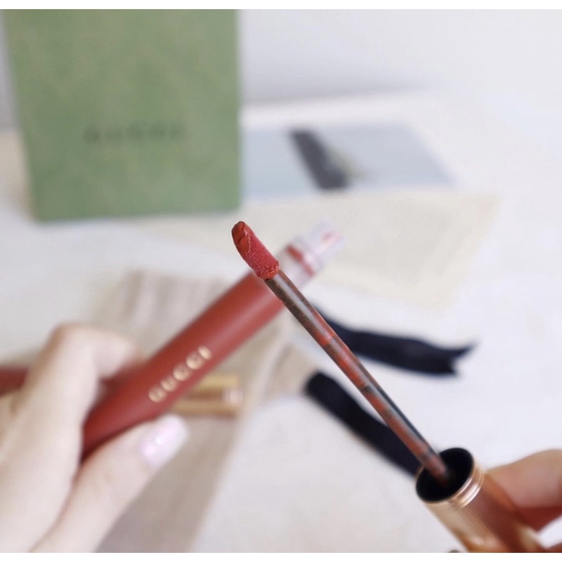 Son kem lì Gucci Rouge à Lèvres Liquide Mat Lipstick màu 505 -208-311- 203-25-521