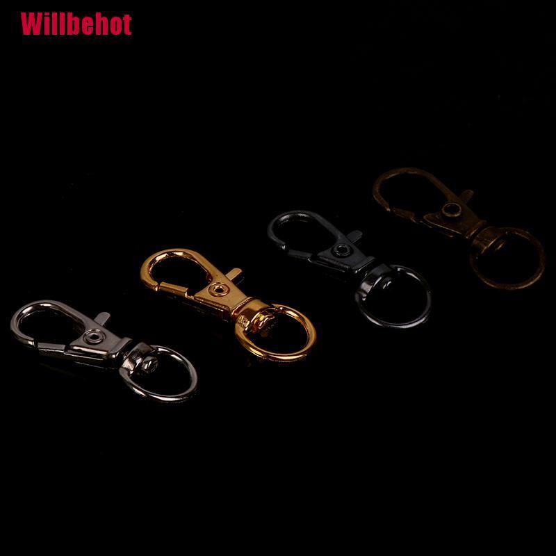 Bộ 10 Móc Tôm Nhiều Màu Sắc Dùng Làm Dây Đeo Túi Xách