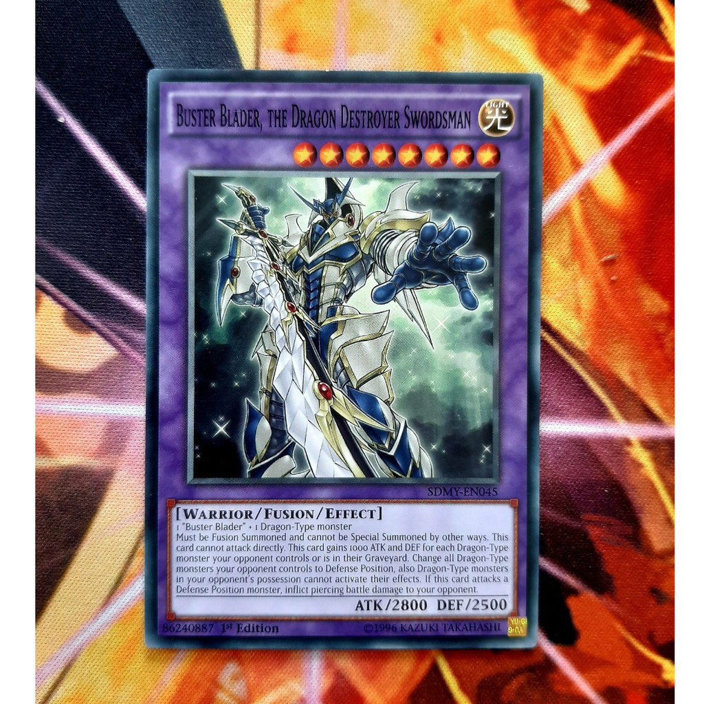 Thẻ Bài Mint90 Yugioh Monster Buster Blader, the Dragon Destroyer Swordsman