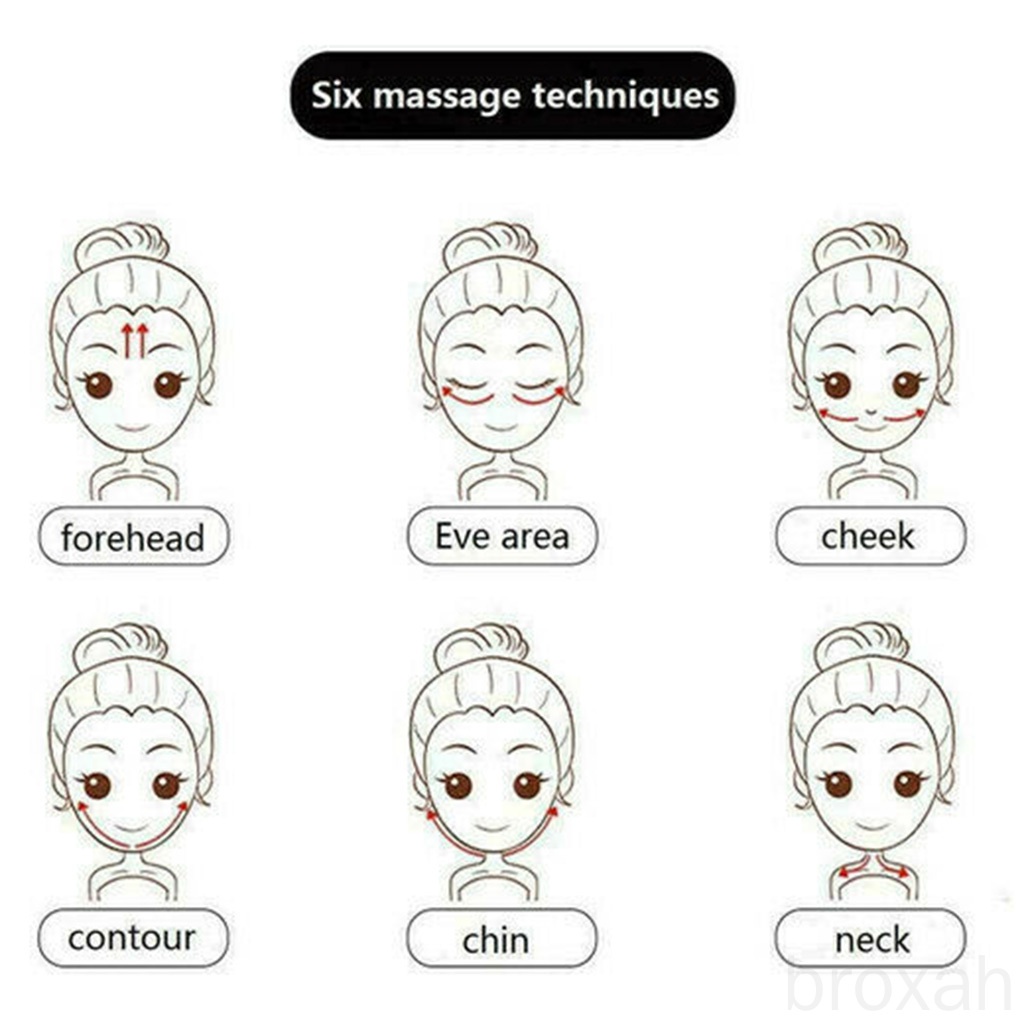 [Hàng mới về] Dụng cụ mát xa mặt bằng đá hình trái tim giúp giảm căng thẳng độc đáo