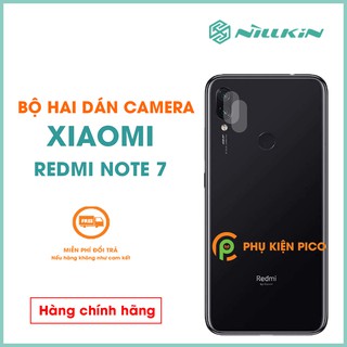 Dán Camera Redmi Note 7 Nillkin - Bộ 2 dán film camera Xiaomi Redmi Note 7 chính hãng Nillkin