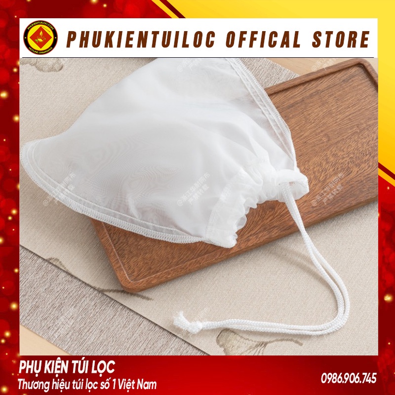 Túi lọc đa năng lọc sữa hạt, lọc thực phẩm siêu mịn nhiều kích thước - Phukientuiloc.com