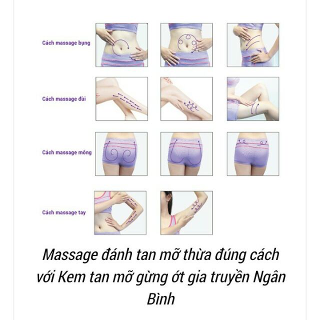 Kém tan mỡ bụng gừng ớt Ngân Bình