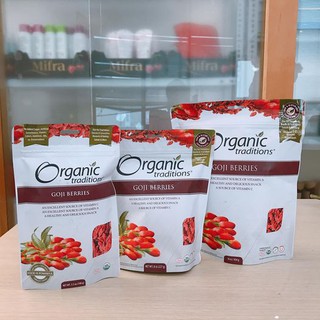 [CHÍNH HÃNG TÚI ZIP] Kỳ tử hữu cơ Tradition Organic (100g-227g-454g)