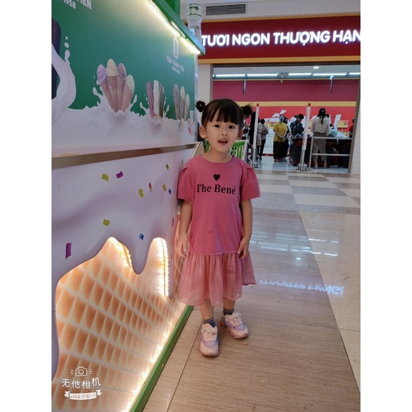 Đầm đôi mẹ và bé gái form suông đuôi cá tone hồng vỏ đỗ siêu ngọt ngào - đủ size cho bé và mẹ 10-75kg (có nhiều mẫu)