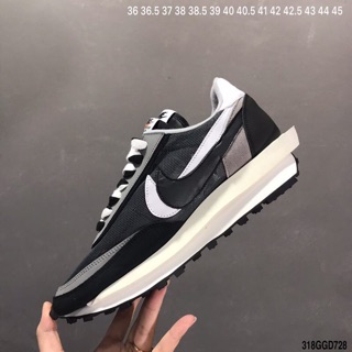 Giày Nike LDV & Waffle Daybreak đen