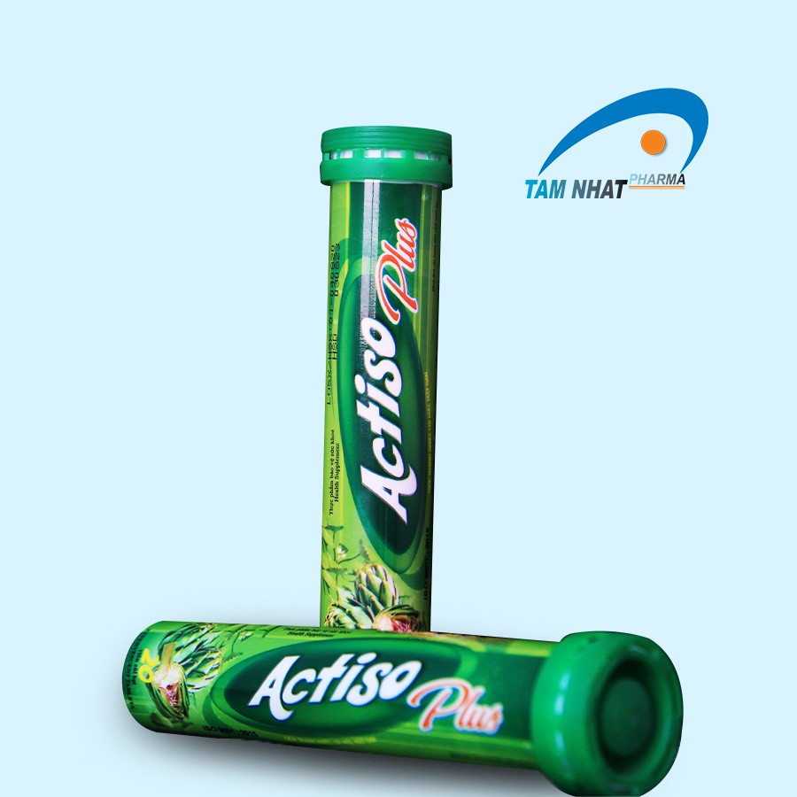 Viên sủi Actiso Plus - Thanh Nhiệt Lợi Mật Mát Gan