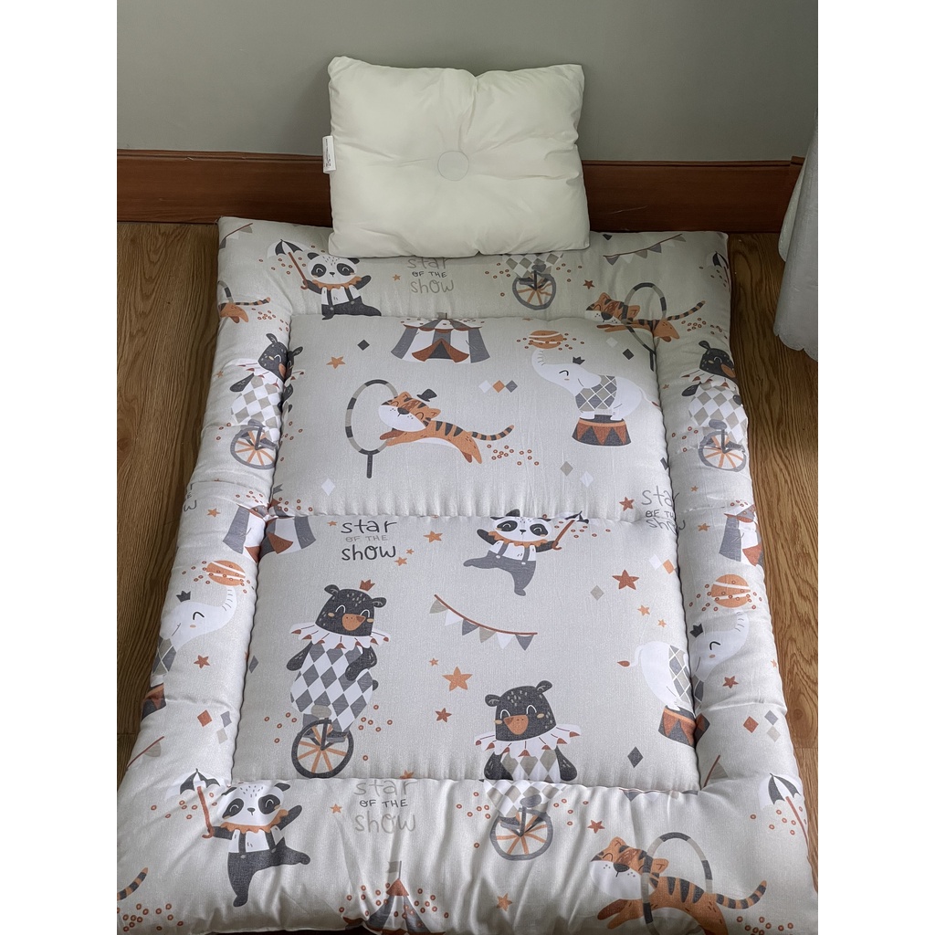 Nệm Cho Bé Sơ Sinh Tốt Nhất | Hàng Kháng Khuẩn Cao Cấp - An Toàn - Dư Xuất Nhật | Kích Thước 70 x120cm