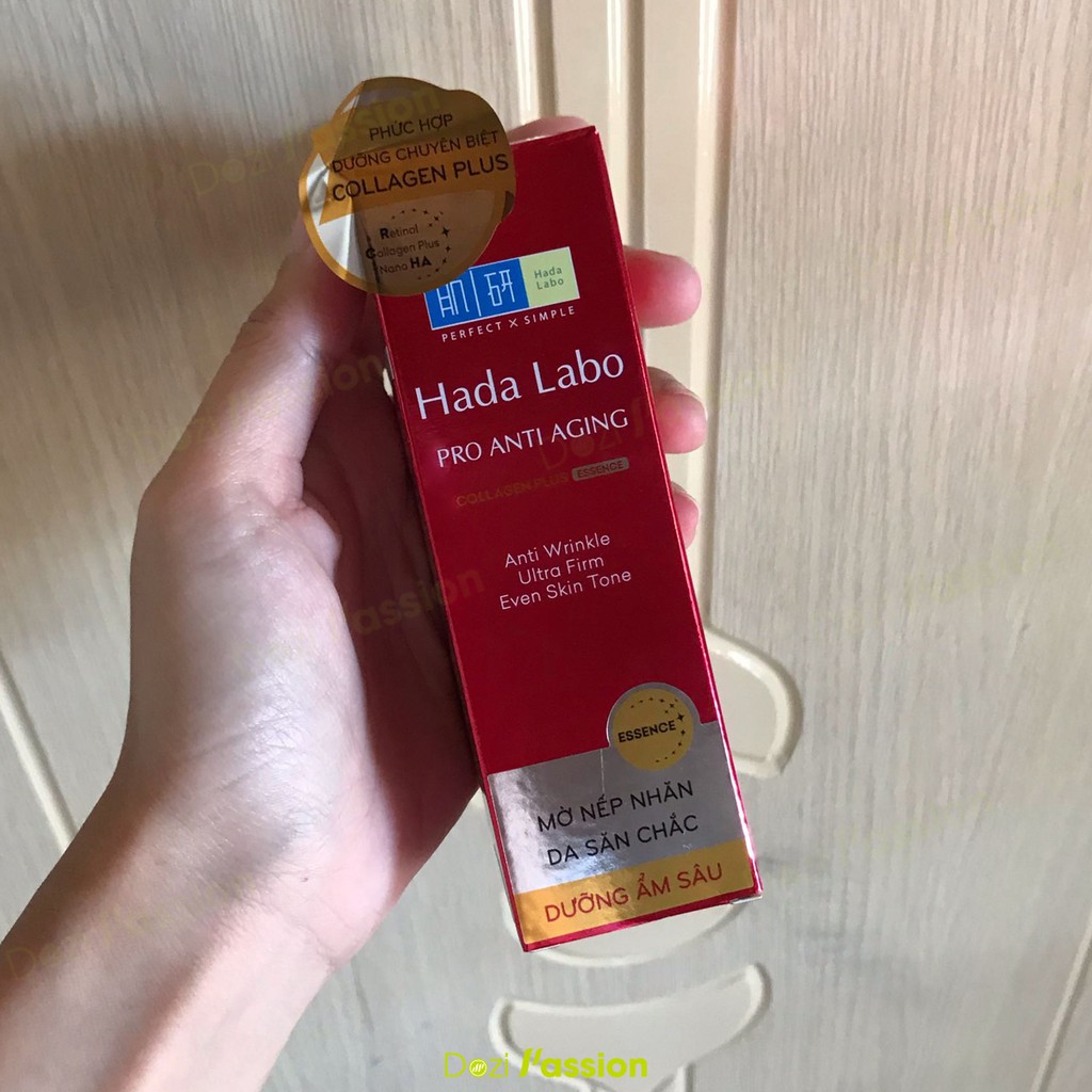 Tinh Chất Hada Labo Chuyên Biệt Chống Lão Hóa Màu Đỏ - Hada Labo Pro Anti Aging α Lifting Essence 30ml