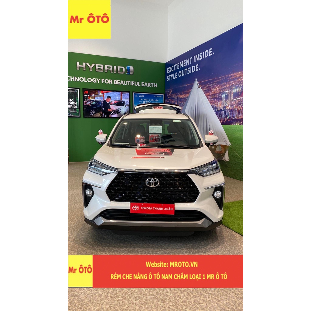 Rèm Che Nắng Xe Toyota Veloz Hàng Loại 1 MR Ô TÔ
