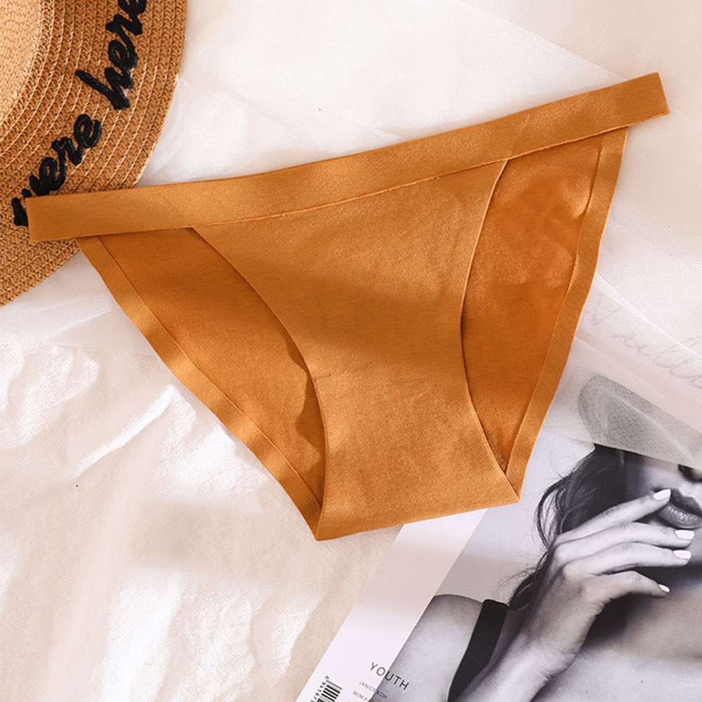 Quần lót cotton không đường may co giãn thoải mái nhiều màu sắc tùy chọn gợi cảm cho nữ