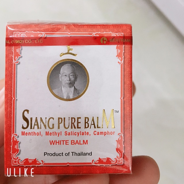 Dầu cù là đỏ Thái Lan SIANG PURE BALM 12g