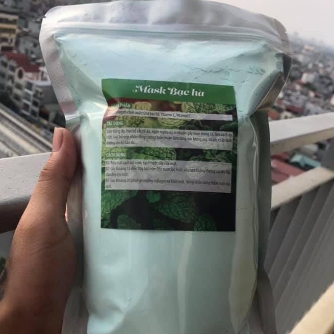 Mặt nạ bạc hà (Collagen Bạc Hà)