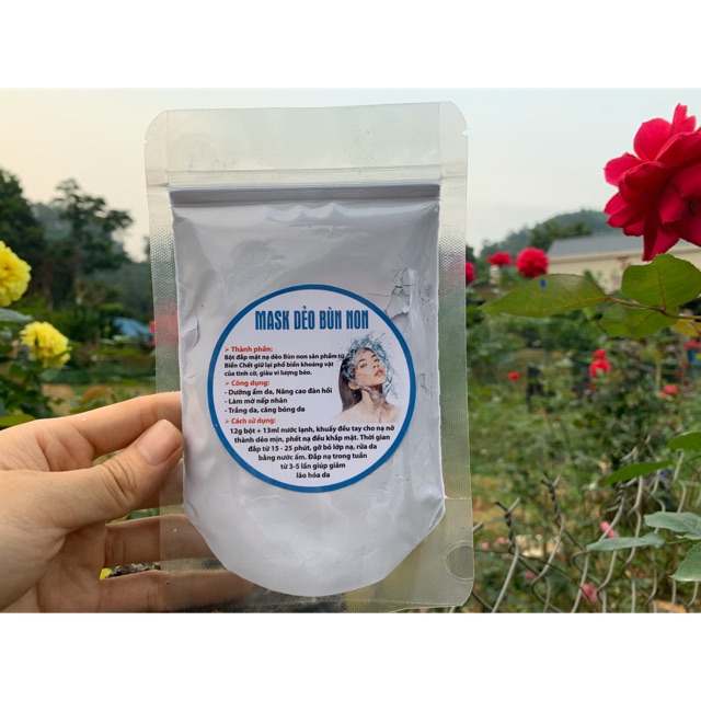 mặt nạ dẻo bùn non 100gram sản phẩm hanmade | Thế Giới Skin Care