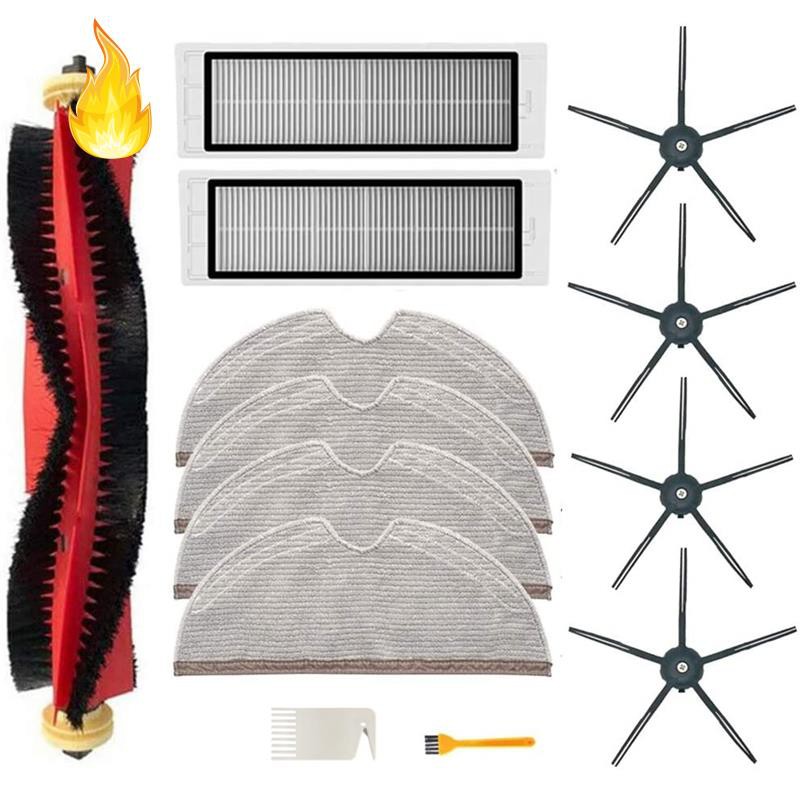 Set 13 Đầu Chổi Thay Thế Cho Máy Hút Bụi Xiaomi Roborock S6 S60 S65 S5 Max S6 Maxv S6