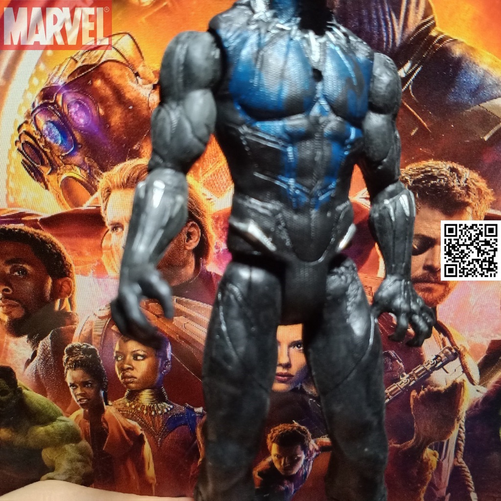 Mô hình khớp Chiến Binh Báo Đen Black Panther marvel avengers endgame Hồi kết 1845